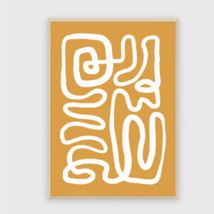 Matisse Nr. 278 – Akustikbild mit Druck, 104 × 73 cm, heller Holzrahmen