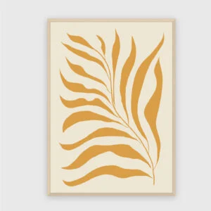 Matisse Nr. 304 – Akustikbild mit Druck, 104 × 73 cm, heller Holzrahmen