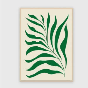Matisse Nr. 268 – Akustikbild mit Druck, 104 × 73 cm, heller Holzrahmen