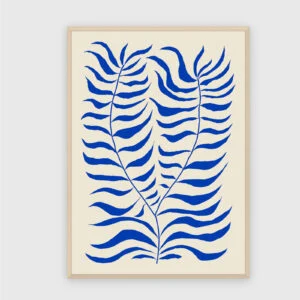 Matisse Nr. 270 – Akustikbild mit Druck, 104 × 73 cm, heller Holzrahmen