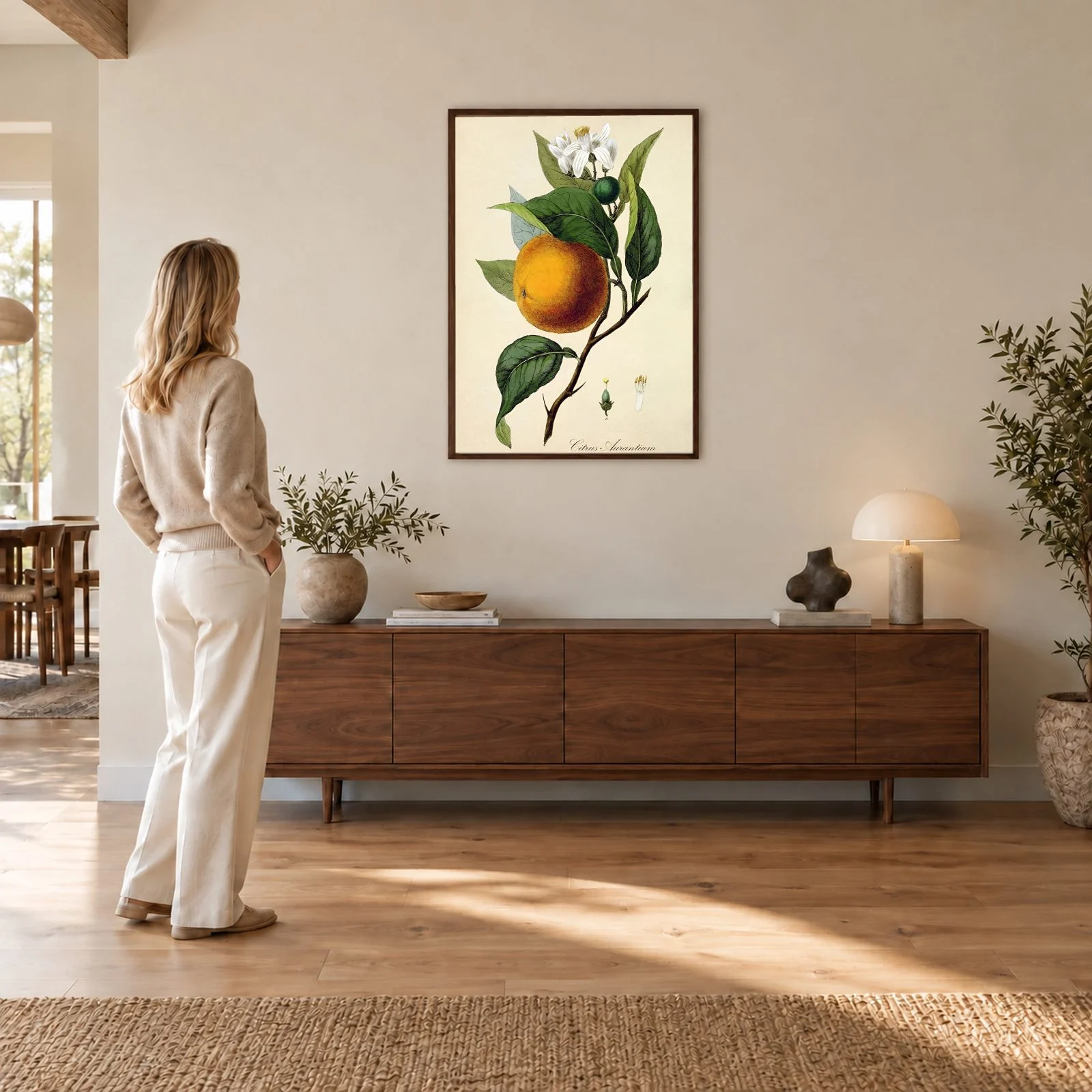 Küche Nr. 180 – Akustikbild mit Druck, 104 × 73 cm