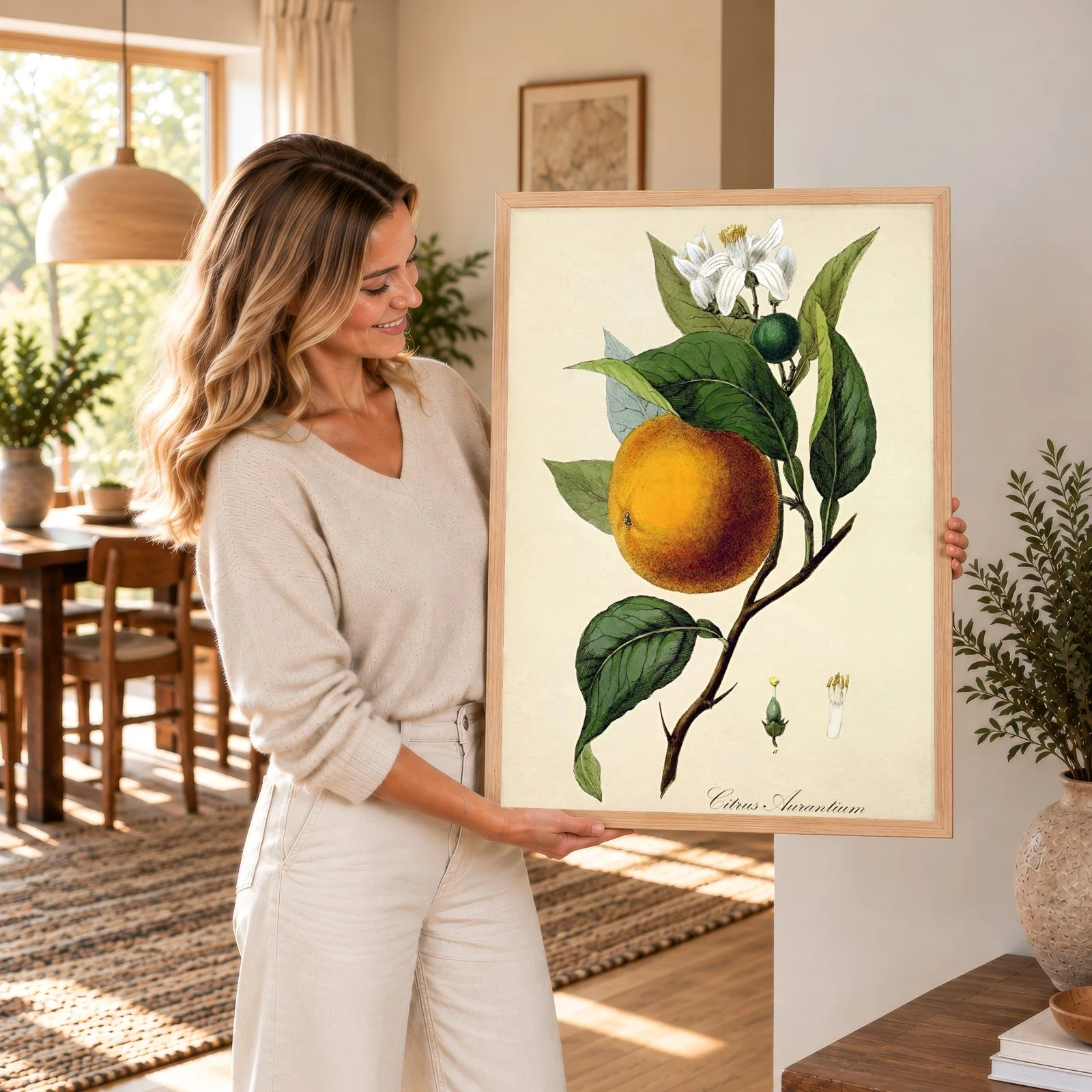 Küche Nr. 180 – Akustikbild mit Druck, 104 × 73 cm