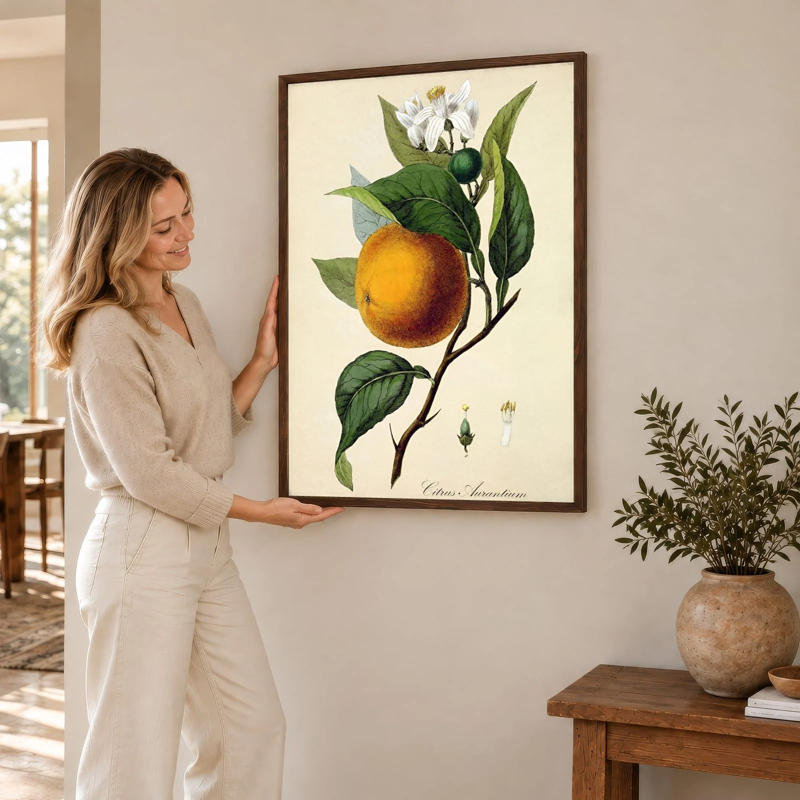Küche Nr. 180 – Akustikbild mit Druck, 104 × 73 cm