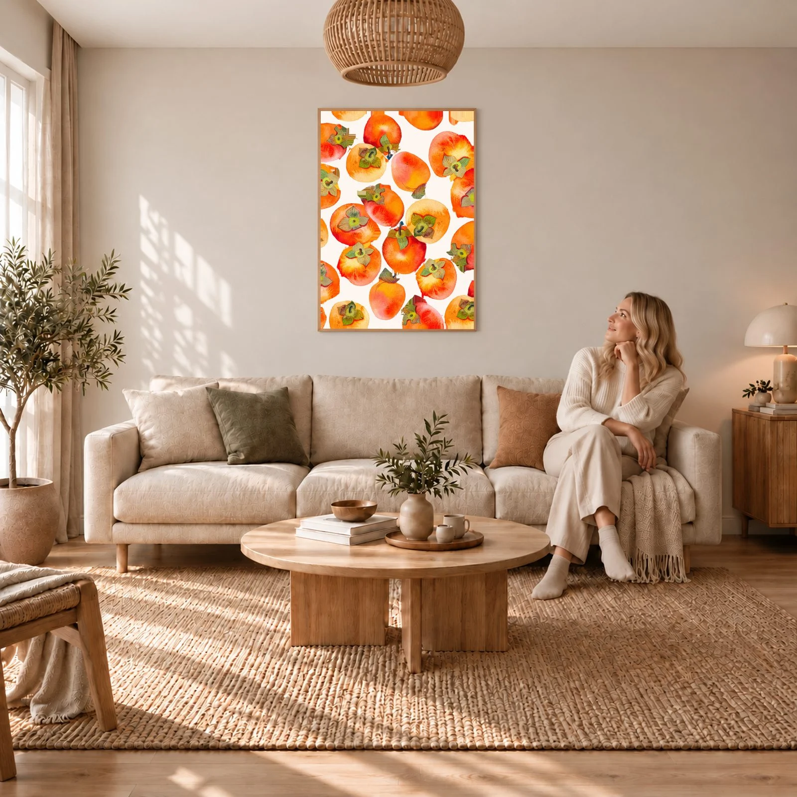 Obstmarkt Nr. 20 – Akustikbild mit Druck, 104 × 73 cm