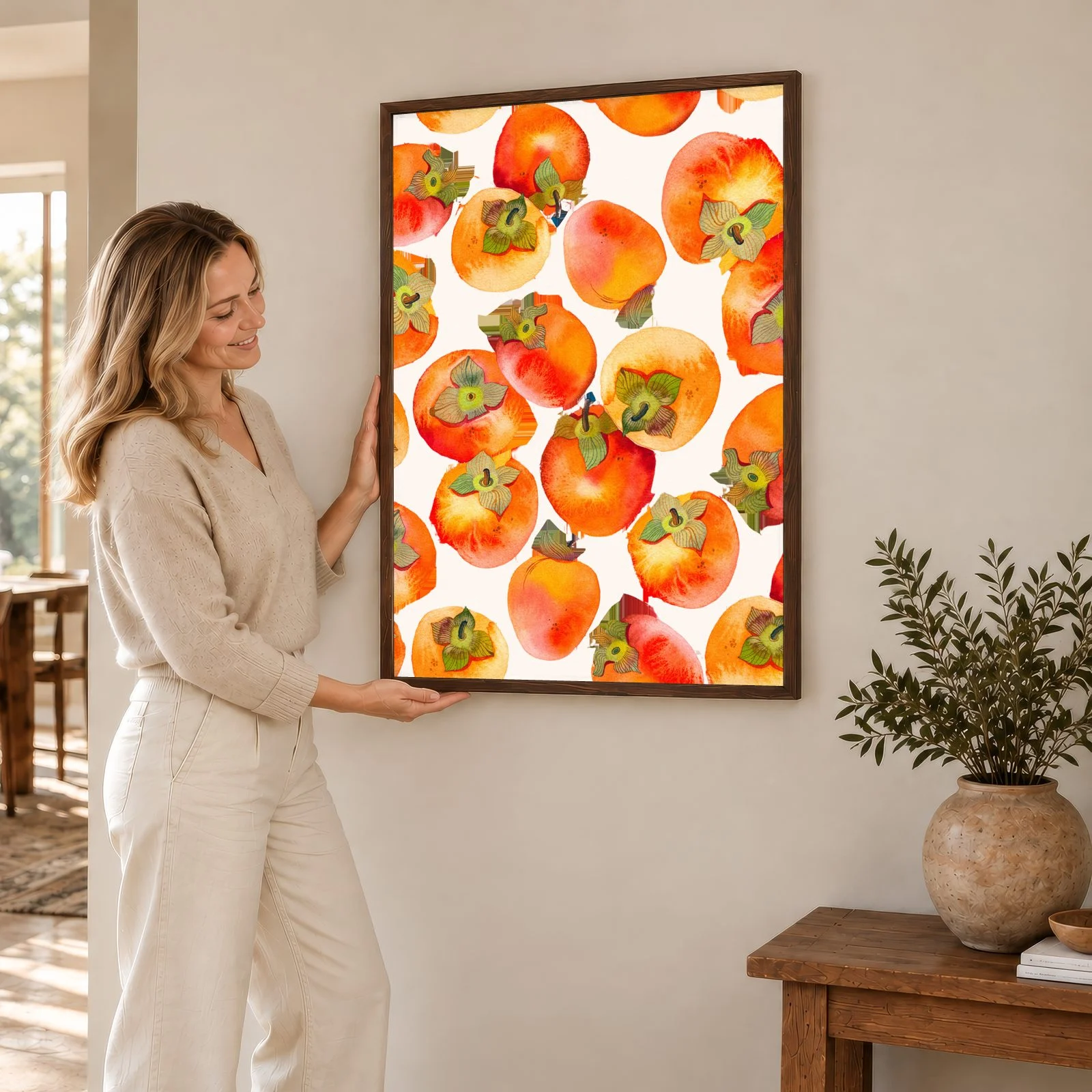 Obstmarkt Nr. 20 – Akustikbild mit Druck, 104 × 73 cm