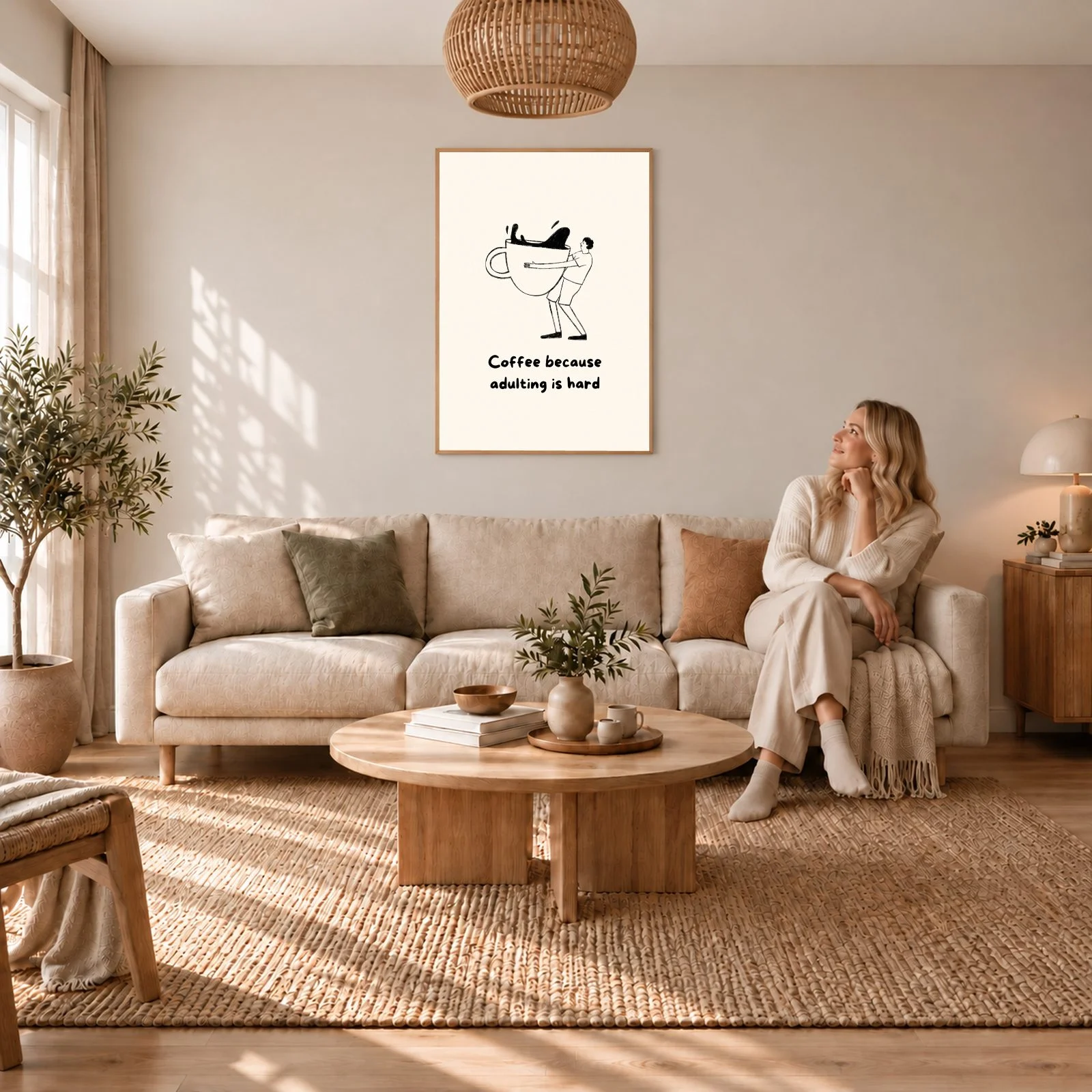 Küche Nr. 257 – Akustikbild mit Druck, 104 × 73 cm