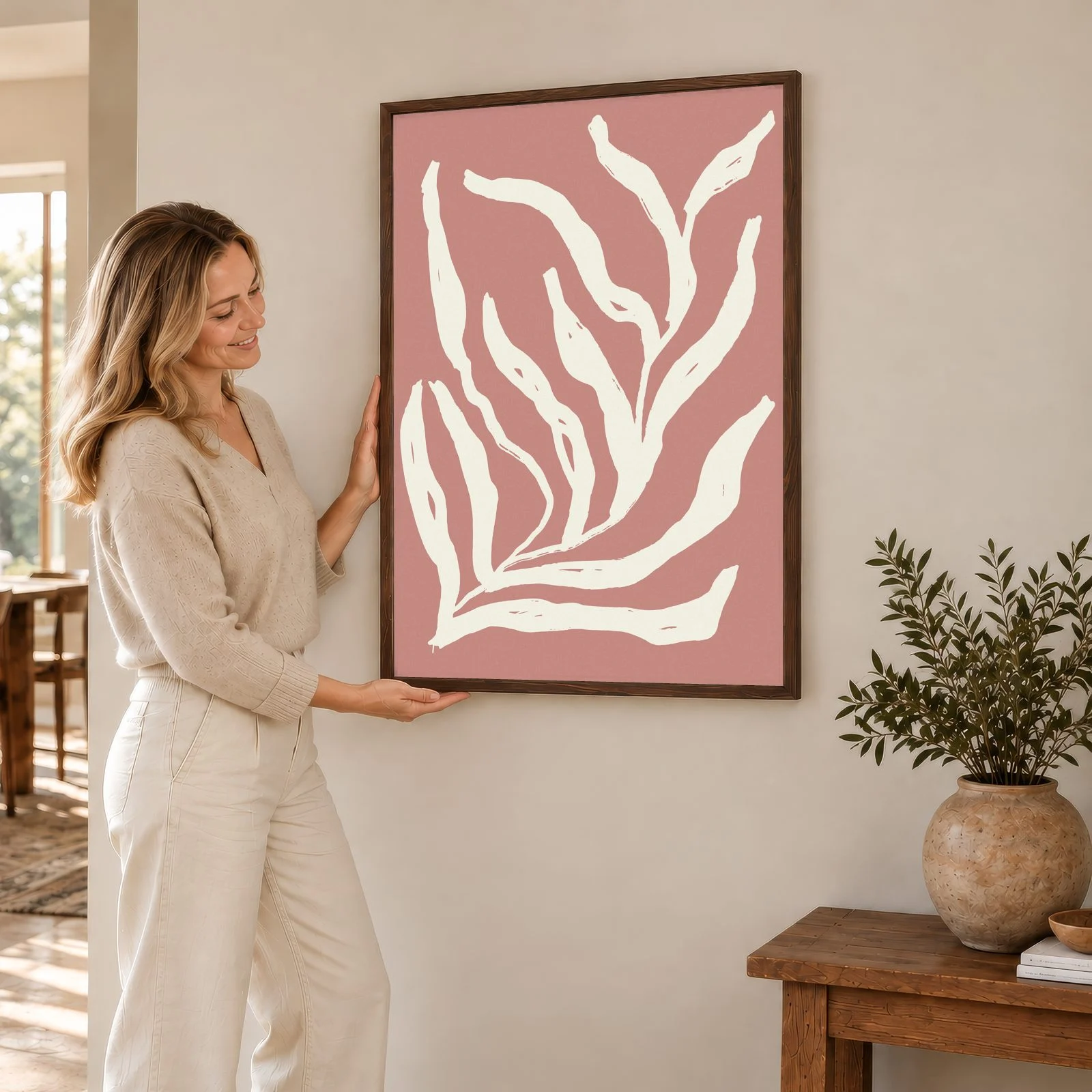 Matisse Nr. 242 – Akustikbild mit Druck, 104 × 73 cm