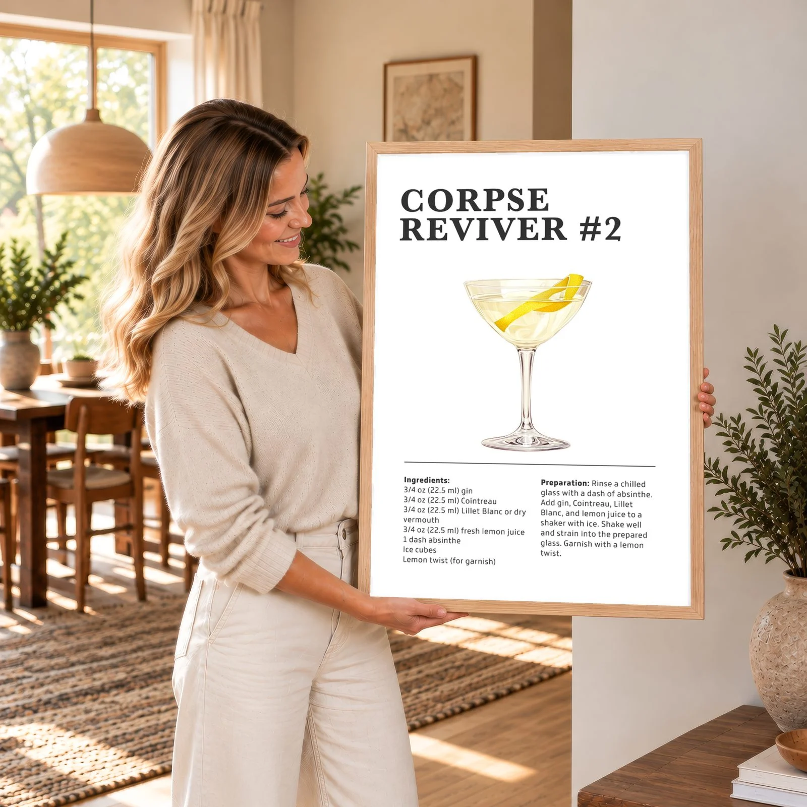 Drinks – Corpse Reviver – Akustikbild mit Druck