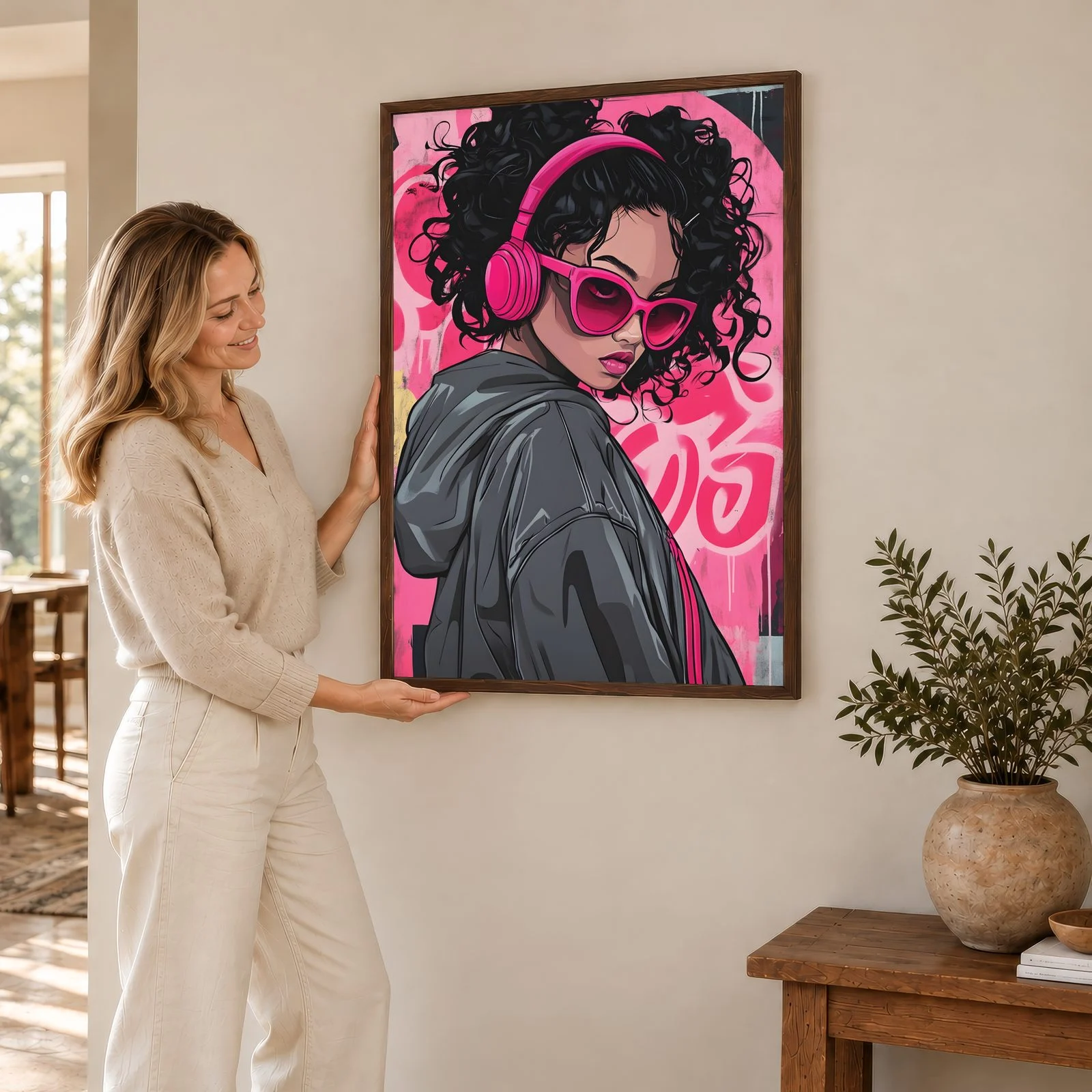 Graffiti Nr. 148 – Akustikbild mit Druck
